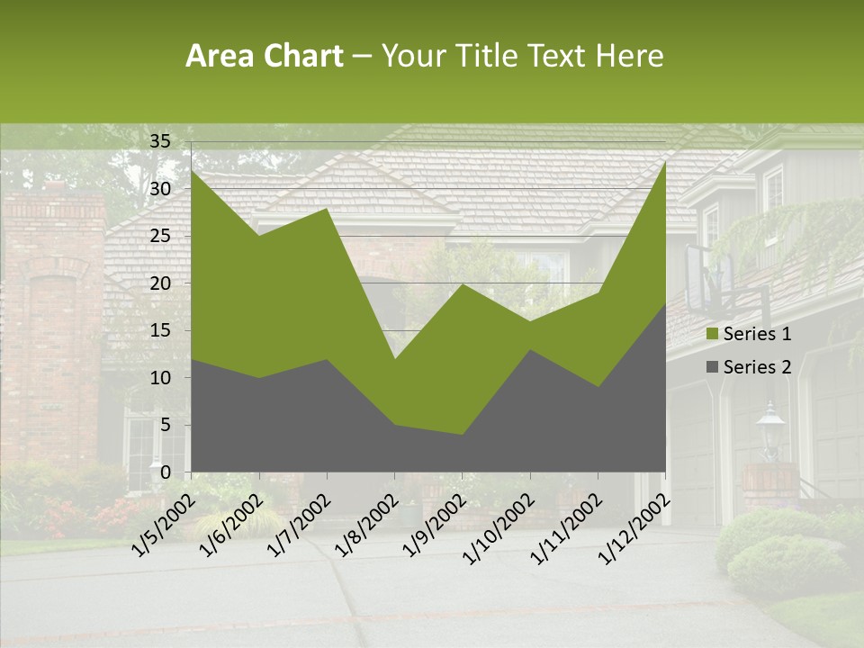 Entrance Window Real PowerPoint Template