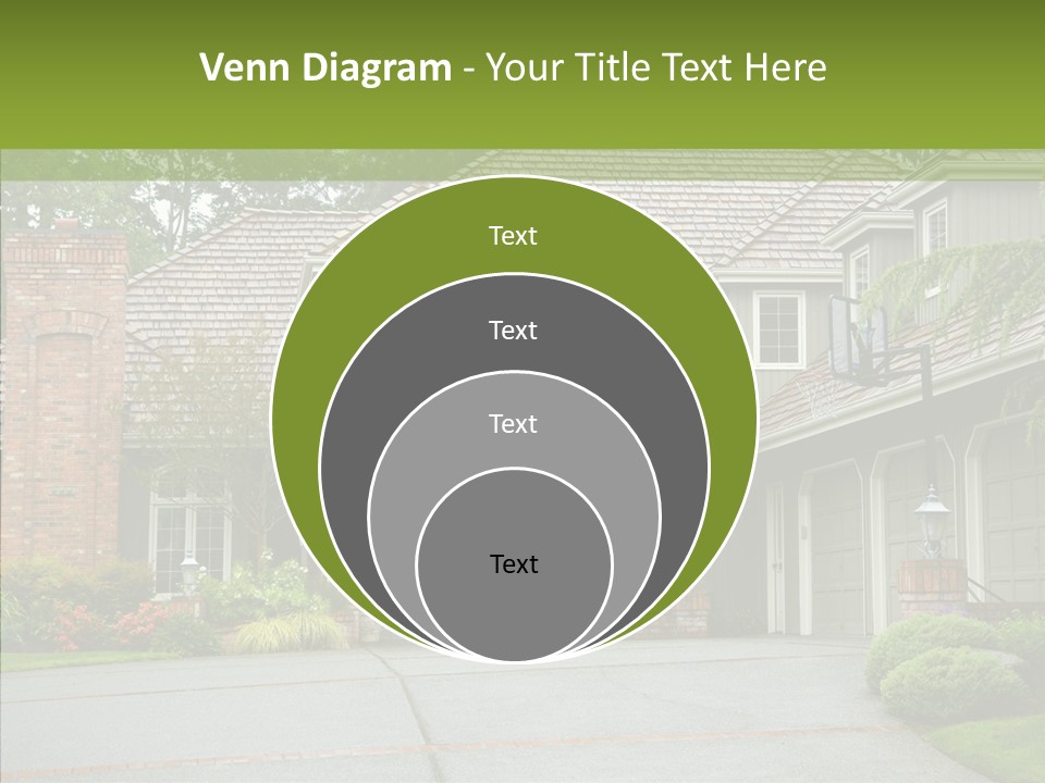 Entrance Window Real PowerPoint Template