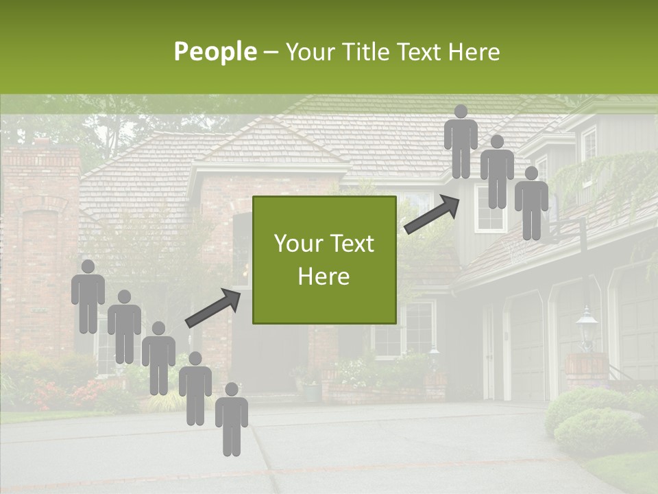 Entrance Window Real PowerPoint Template