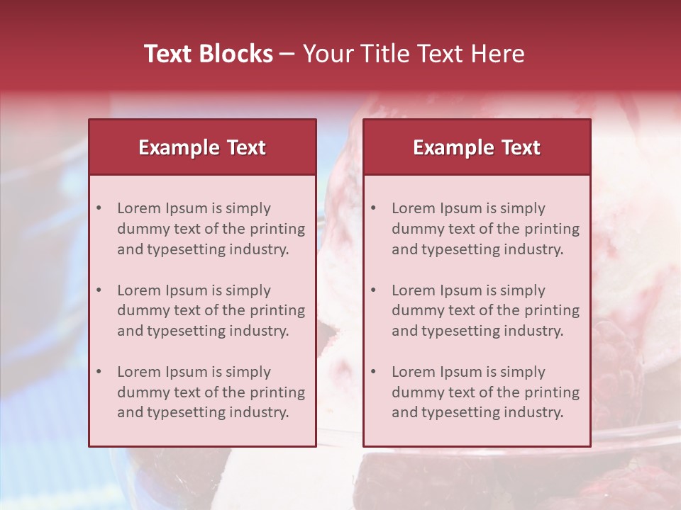 Fat Sweet Creamy PowerPoint Template