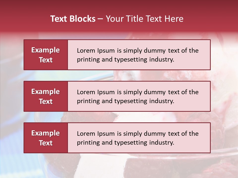 Fat Sweet Creamy PowerPoint Template