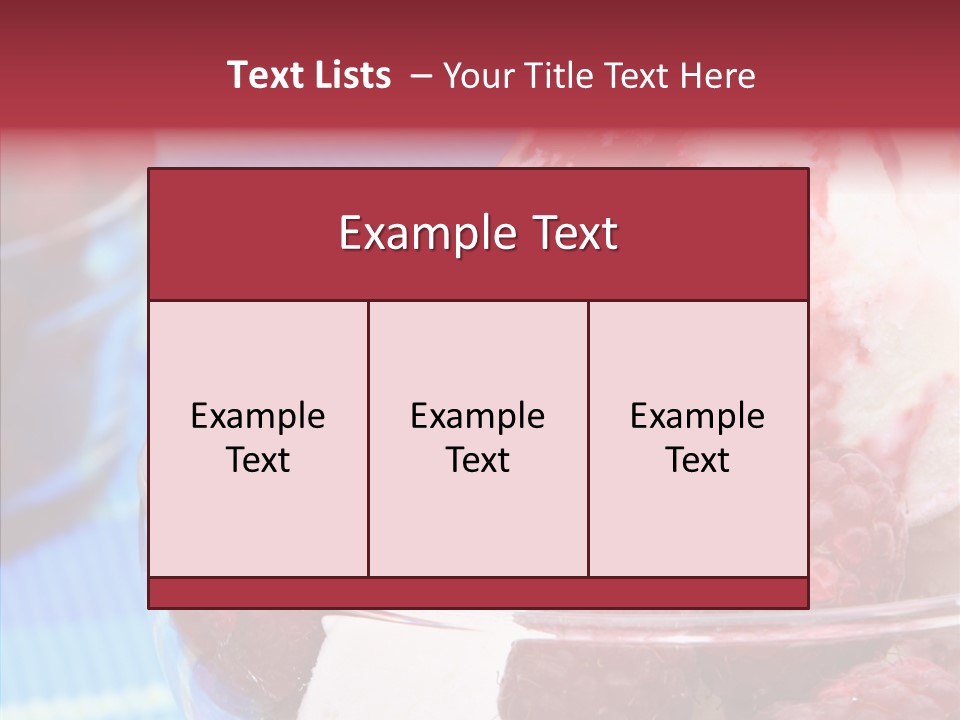 Fat Sweet Creamy PowerPoint Template