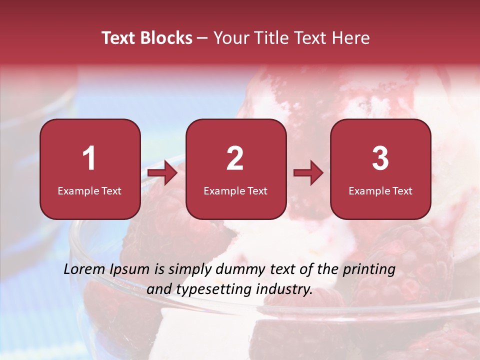 Fat Sweet Creamy PowerPoint Template