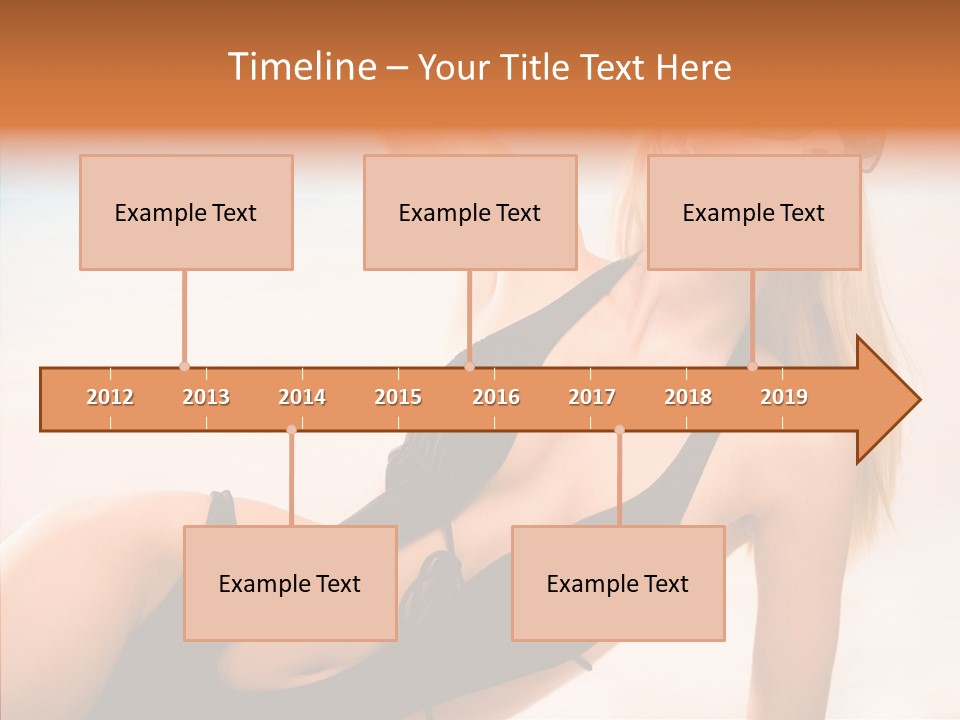 Female Woman Relax PowerPoint Template
