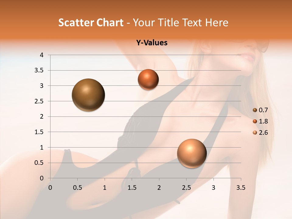 Female Woman Relax PowerPoint Template