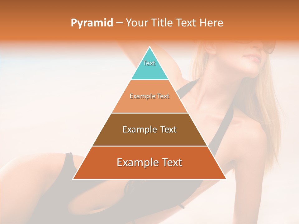 Female Woman Relax PowerPoint Template