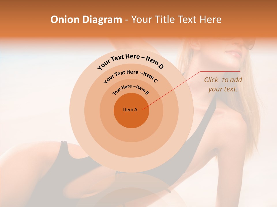 Female Woman Relax PowerPoint Template