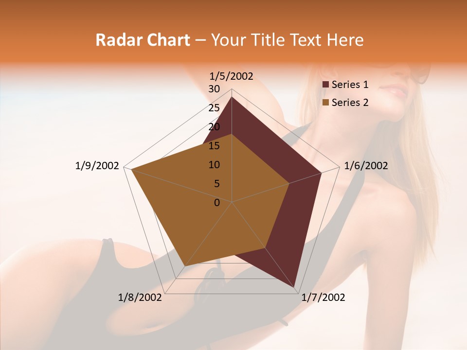 Female Woman Relax PowerPoint Template