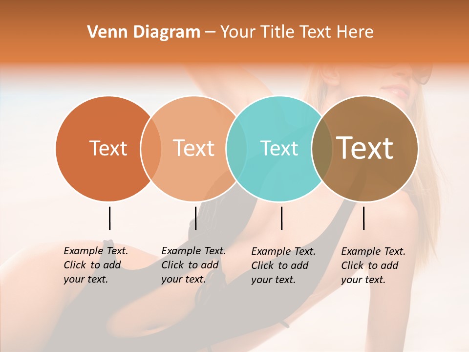 Female Woman Relax PowerPoint Template