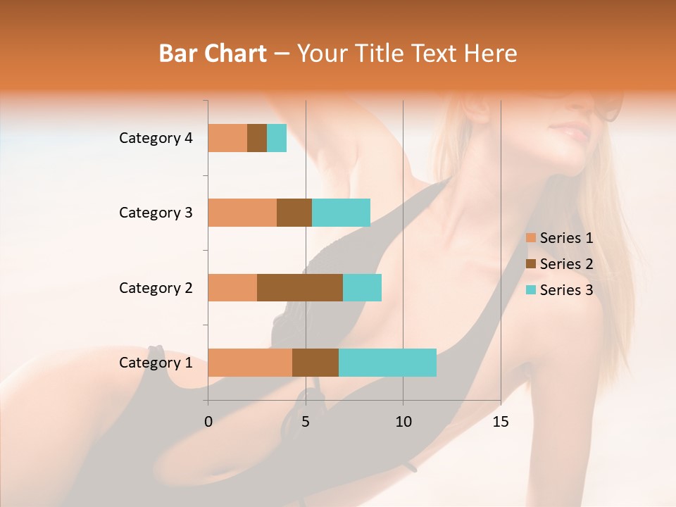 Female Woman Relax PowerPoint Template