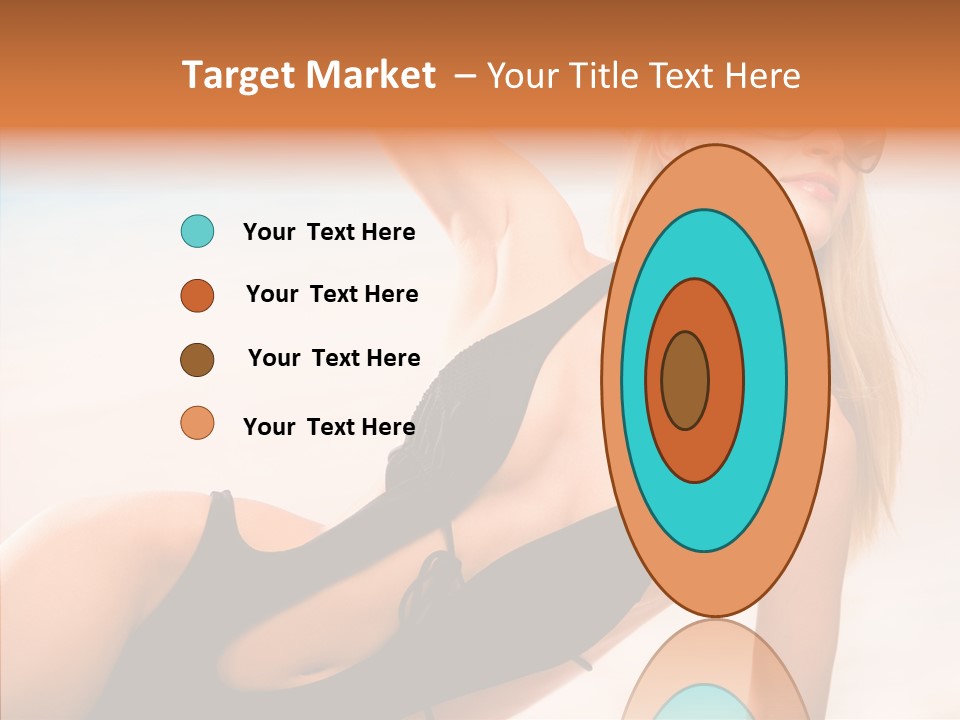 Female Woman Relax PowerPoint Template