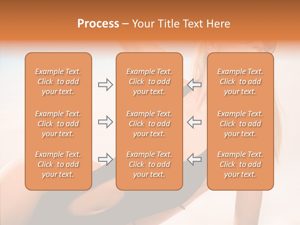 Female Woman Relax PowerPoint Template