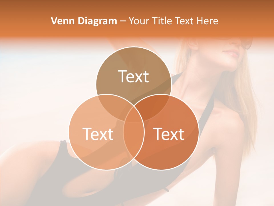 Female Woman Relax PowerPoint Template