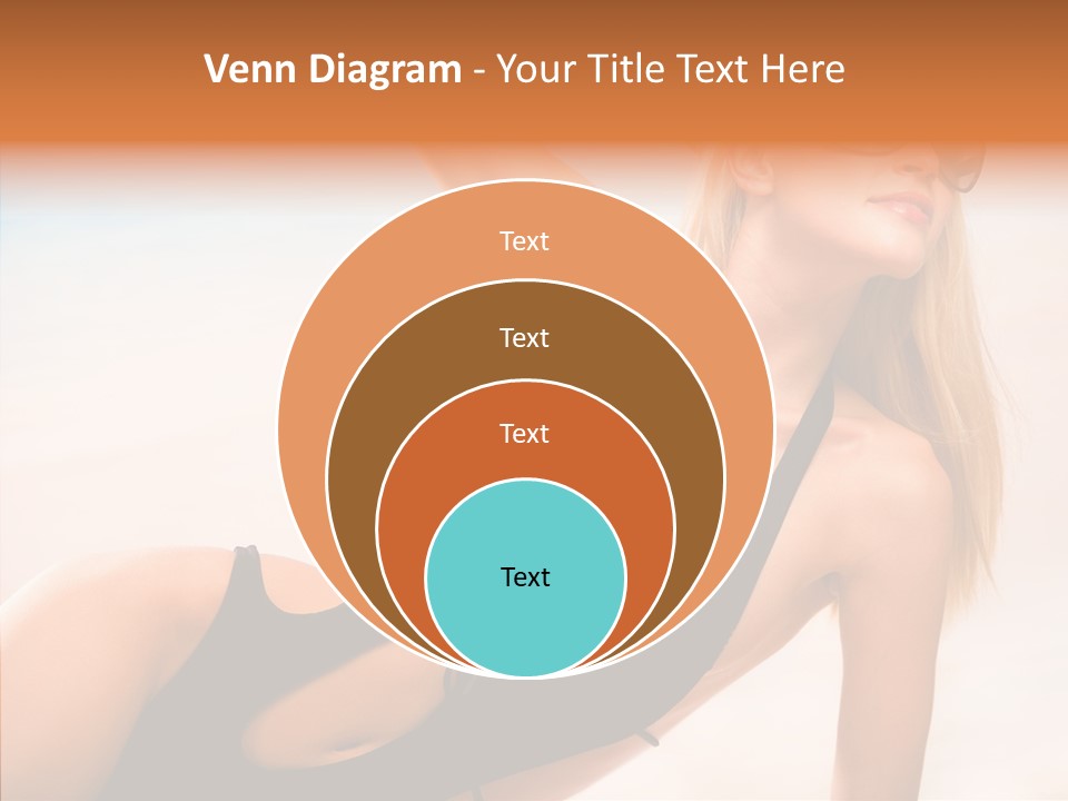 Female Woman Relax PowerPoint Template