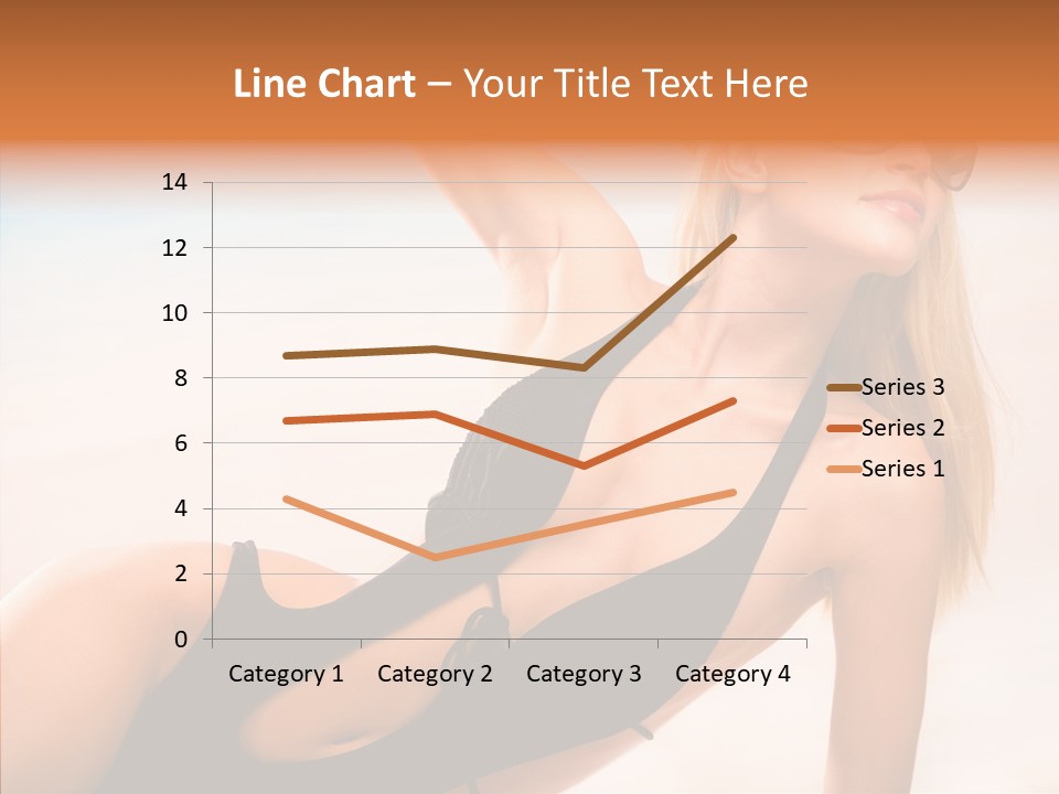 Female Woman Relax PowerPoint Template