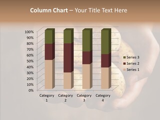 Cupped Unrecognizable Harvest PowerPoint Template