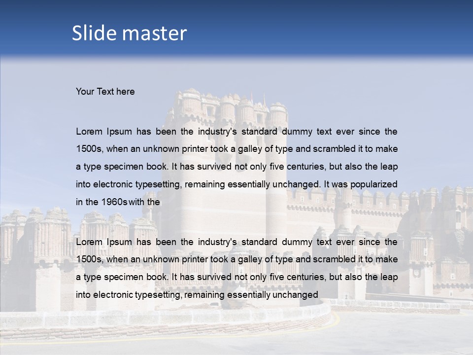 Locations Old Western PowerPoint Template