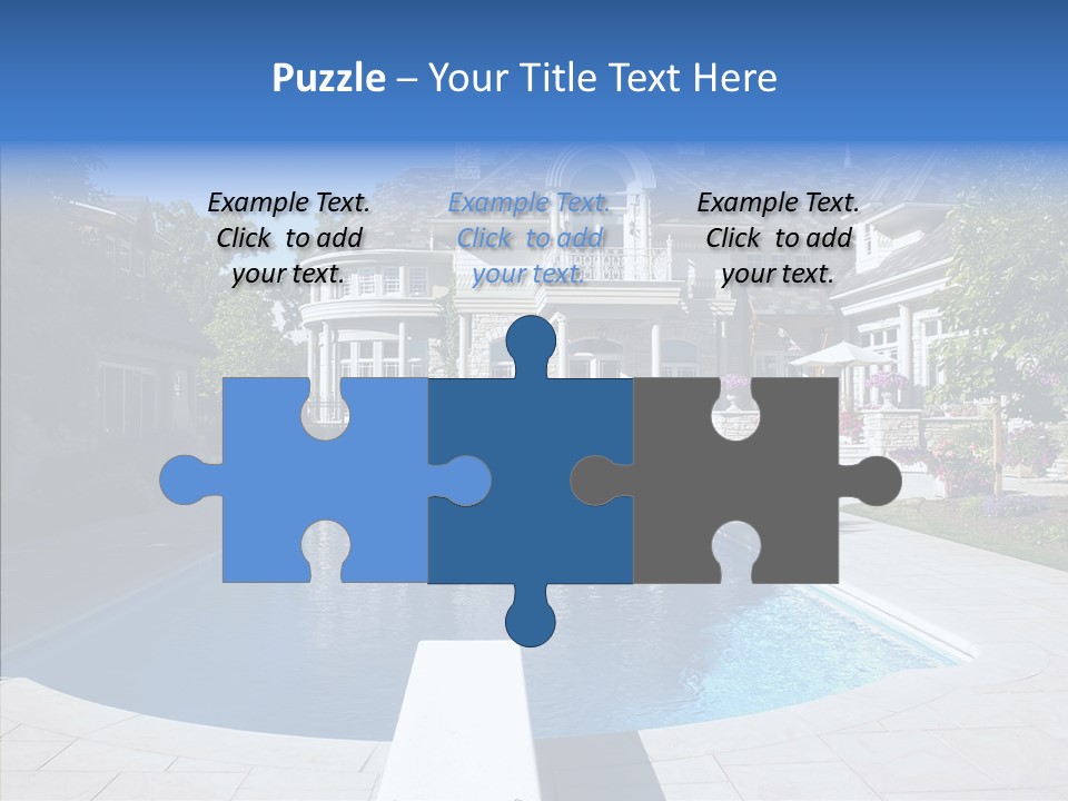 Gate Home Family PowerPoint Template