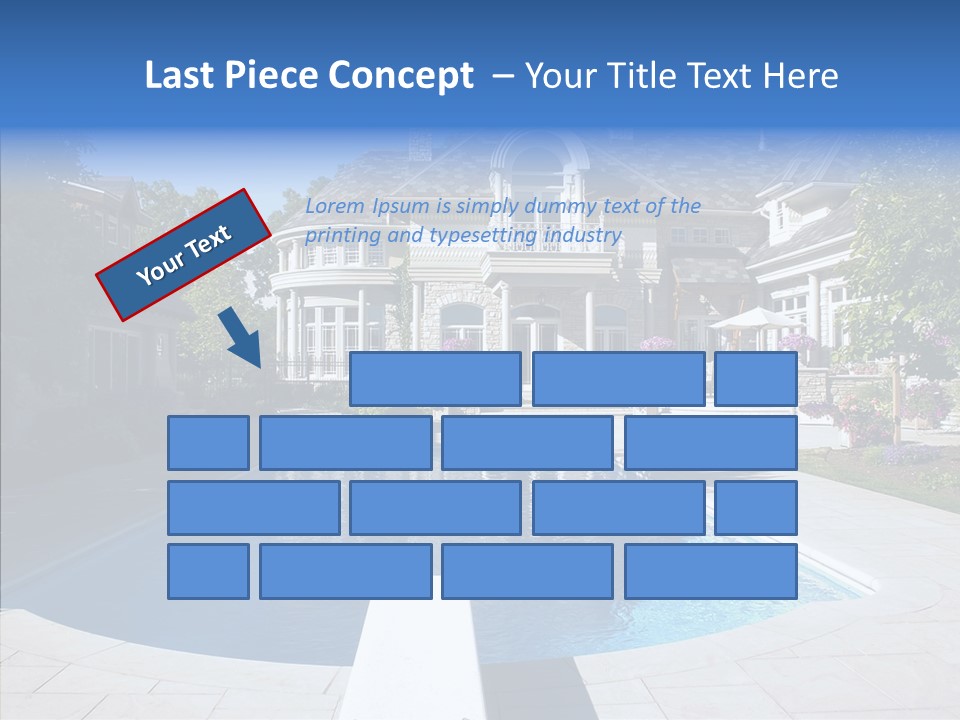 Gate Home Family PowerPoint Template