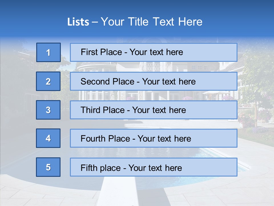 Gate Home Family PowerPoint Template