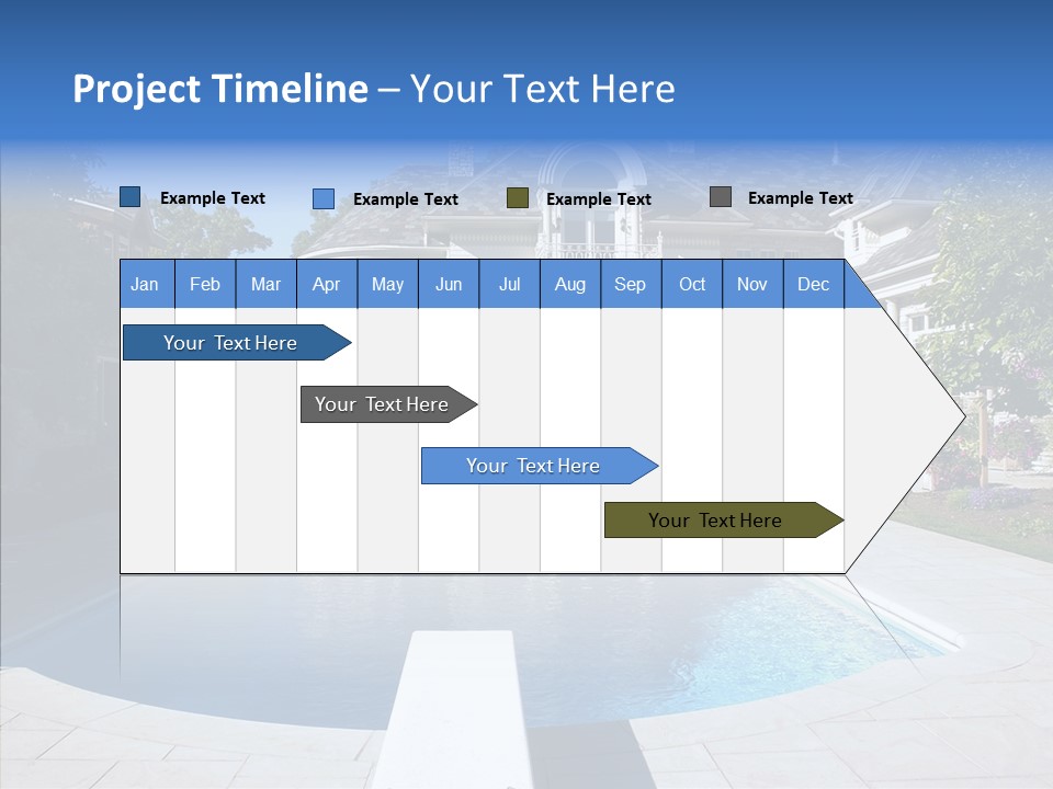 Gate Home Family PowerPoint Template