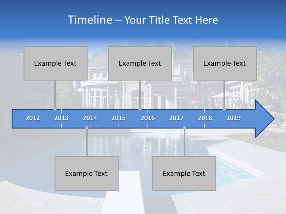 Gate Home Family PowerPoint Template