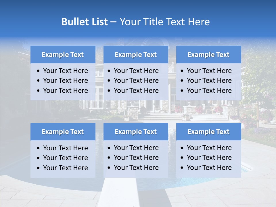 Gate Home Family PowerPoint Template