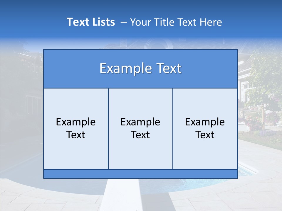 Gate Home Family PowerPoint Template