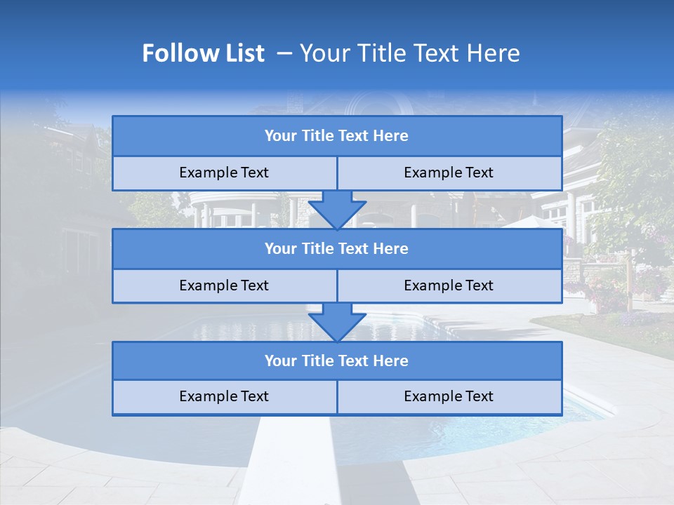 Gate Home Family PowerPoint Template