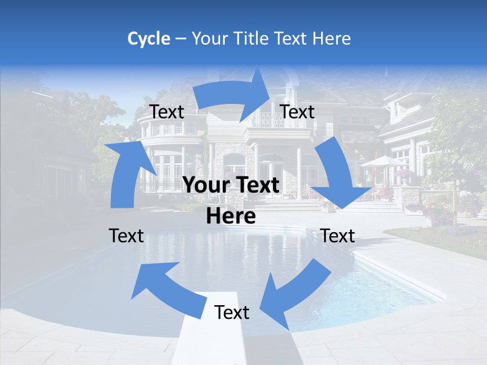 Gate Home Family PowerPoint Template
