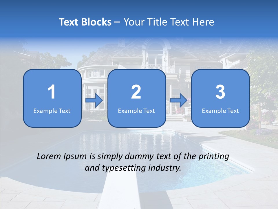 Gate Home Family PowerPoint Template