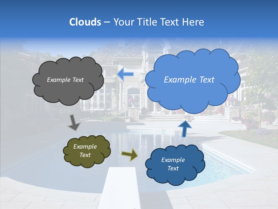 Gate Home Family PowerPoint Template