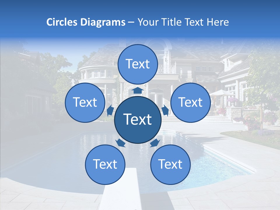 Gate Home Family PowerPoint Template