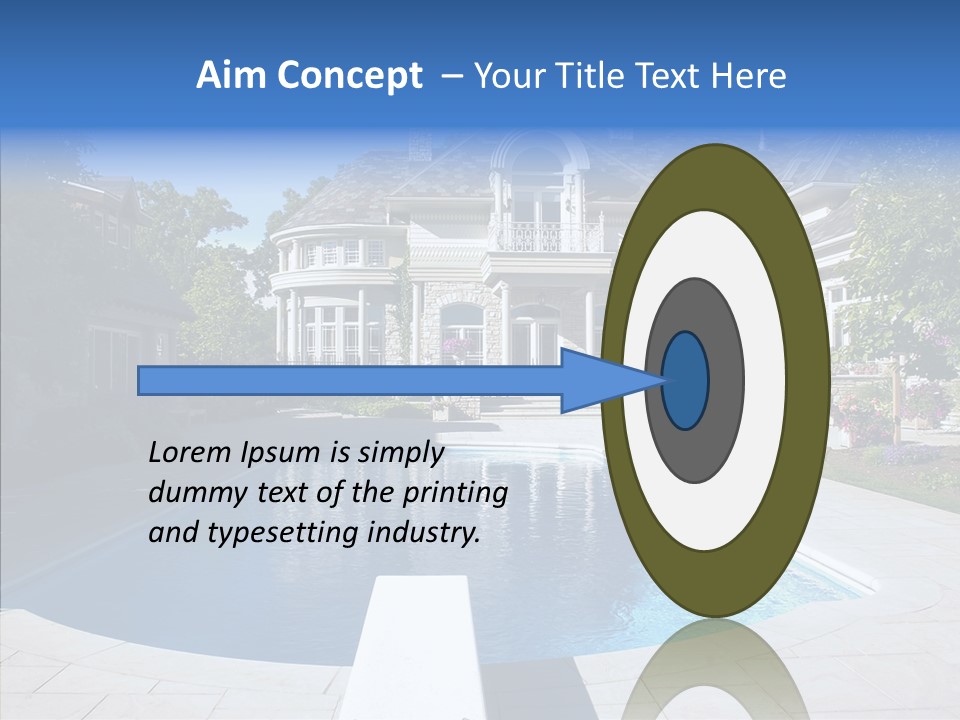 Gate Home Family PowerPoint Template