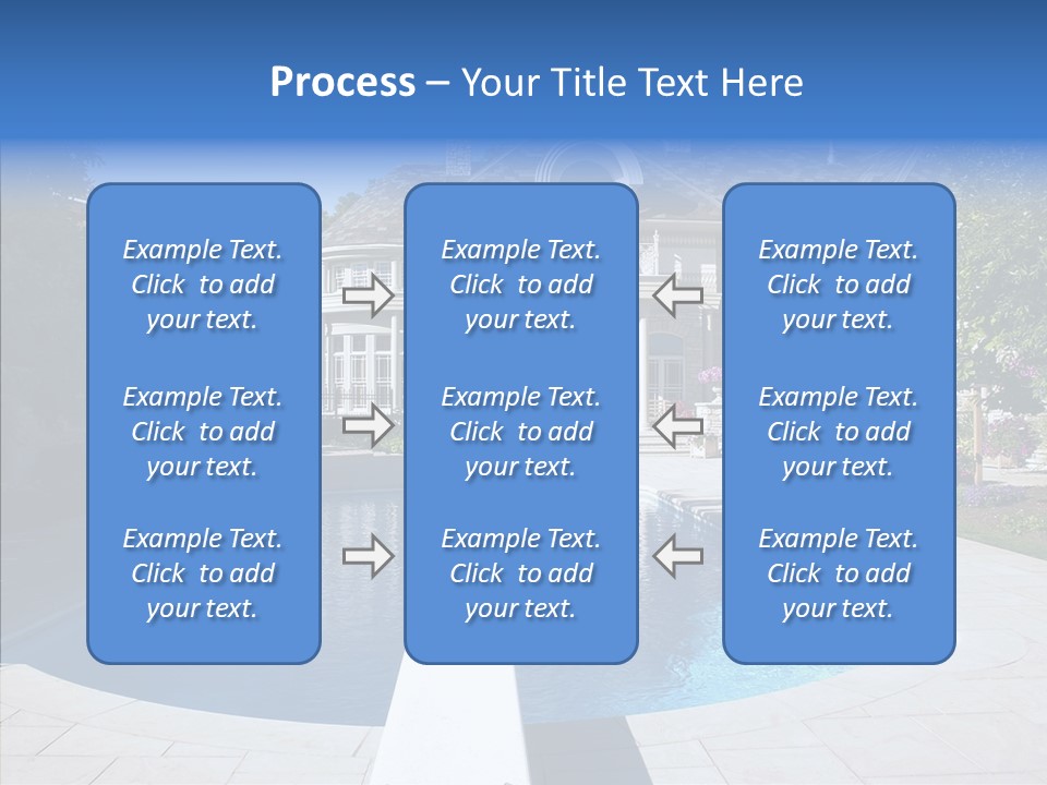 Gate Home Family PowerPoint Template
