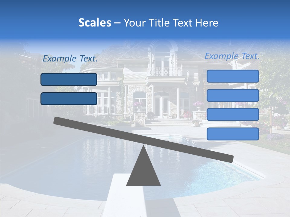 Gate Home Family PowerPoint Template