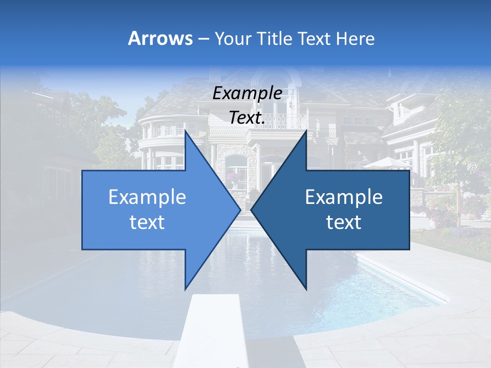 Gate Home Family PowerPoint Template
