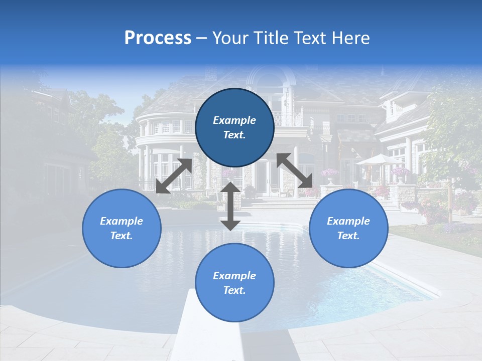 Gate Home Family PowerPoint Template