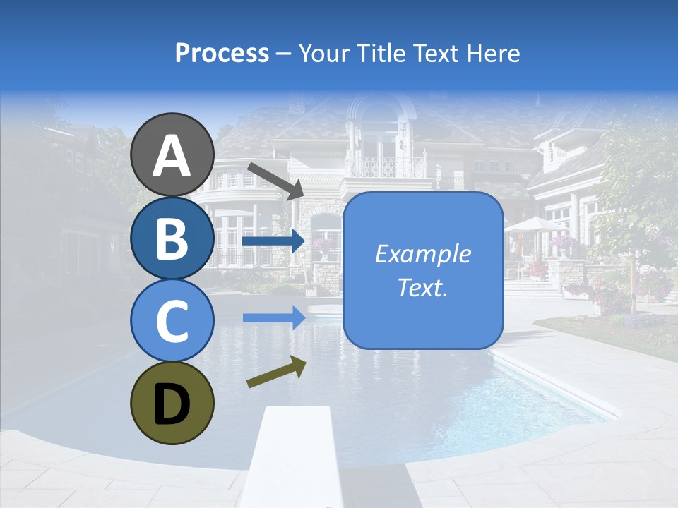 Gate Home Family PowerPoint Template