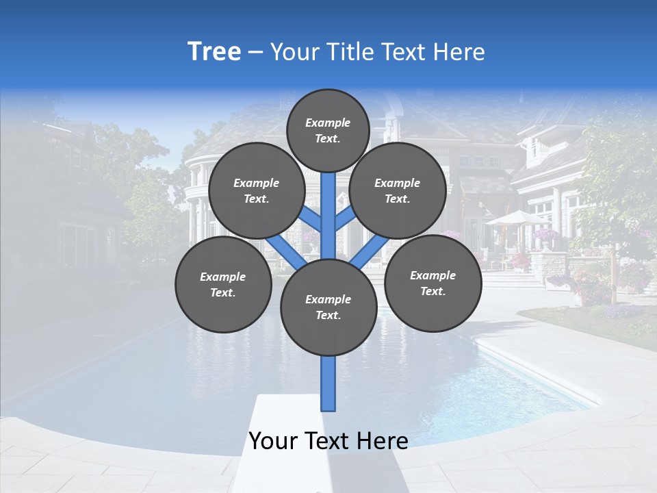 Gate Home Family PowerPoint Template