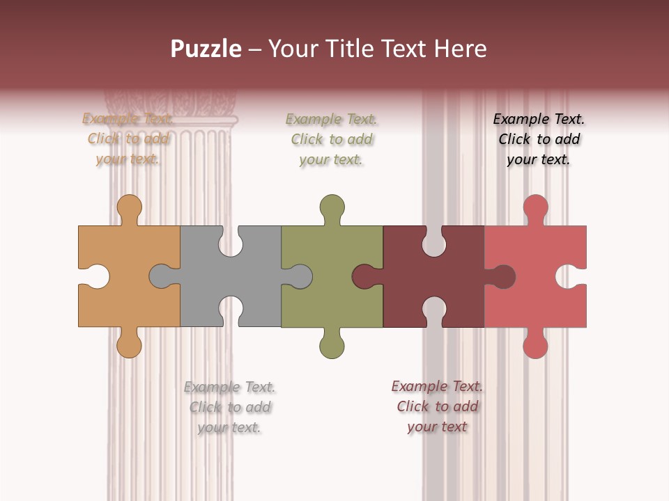 Graphic Capitol Corinthian PowerPoint Template