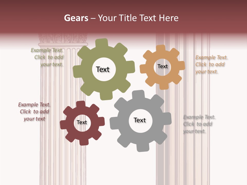 Graphic Capitol Corinthian PowerPoint Template