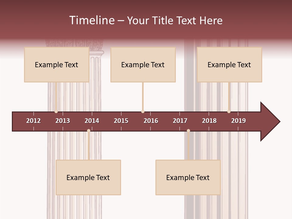Graphic Capitol Corinthian PowerPoint Template