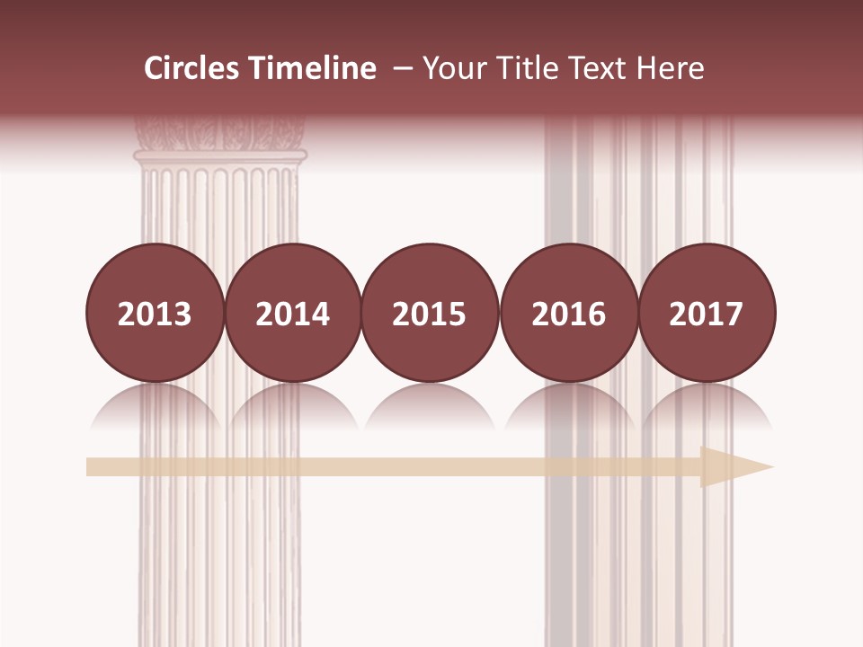 Graphic Capitol Corinthian PowerPoint Template