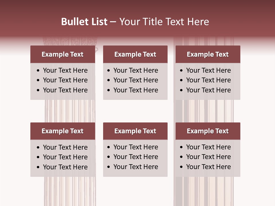 Graphic Capitol Corinthian PowerPoint Template