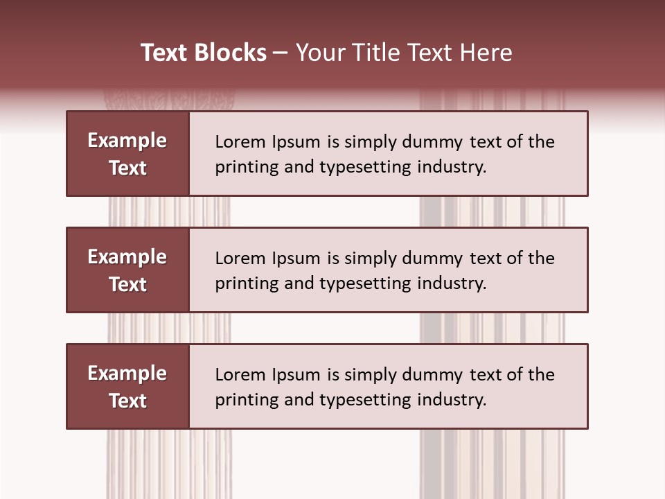 Graphic Capitol Corinthian PowerPoint Template