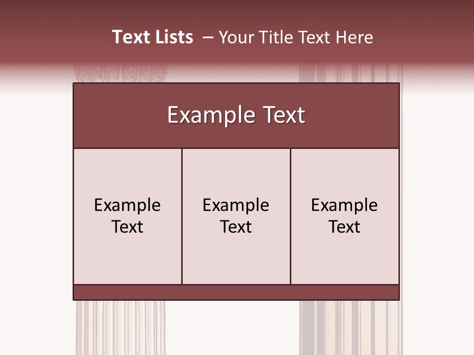 Graphic Capitol Corinthian PowerPoint Template