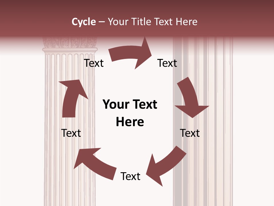 Graphic Capitol Corinthian PowerPoint Template