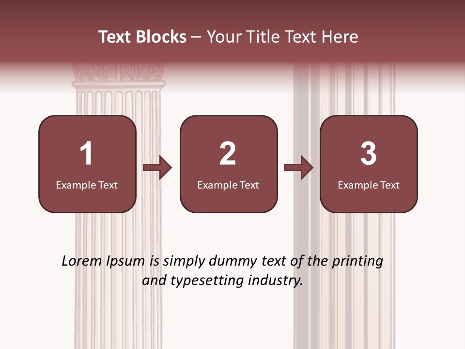 Graphic Capitol Corinthian PowerPoint Template