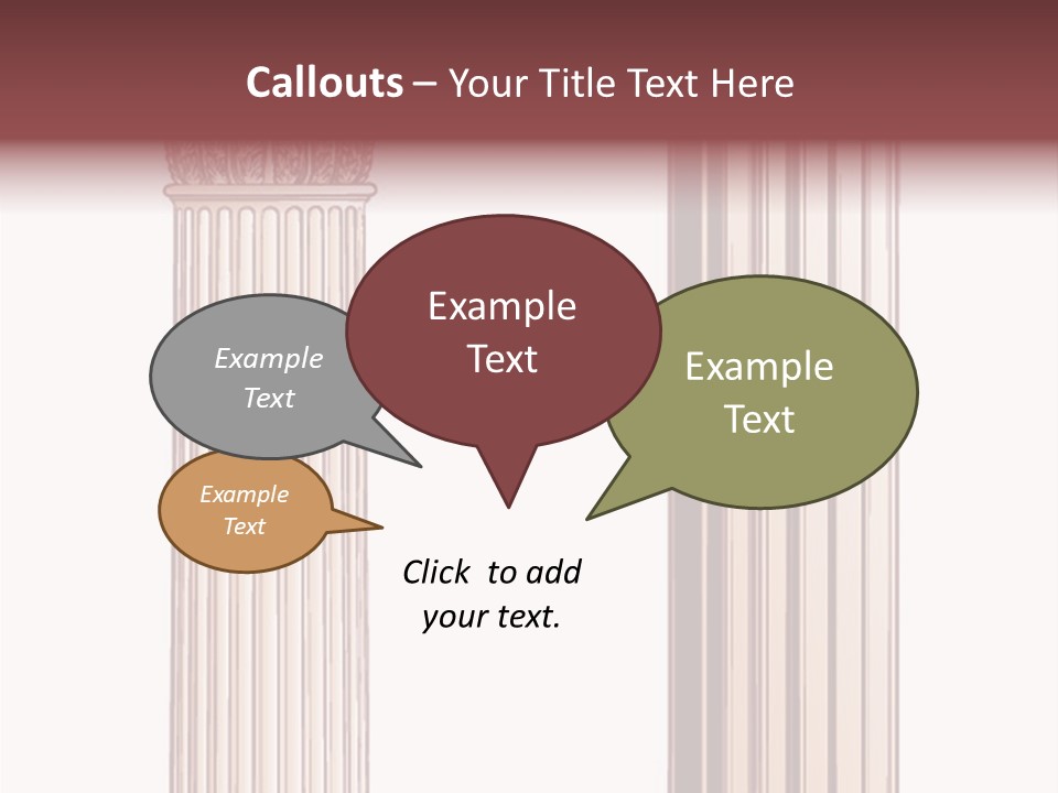 Graphic Capitol Corinthian PowerPoint Template